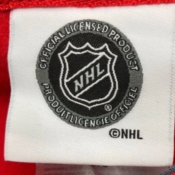 NWT [NHL] Chicago Blackhawks NHL Hockey Red Hooded Sweatshirt Men’s Size 2XL - Picture 8 of 9